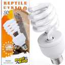 UVB Reptile Light, 10.0 24W, UVA UVB Reptile Light Bulb Lamp for Bearded Dragon, UVB Bulbs for Desert Reptiles