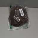 SUUKSESS Women One Piece Tummy Control Swimsuit Sexy Color Block Bathing Suit (Large, Brown)