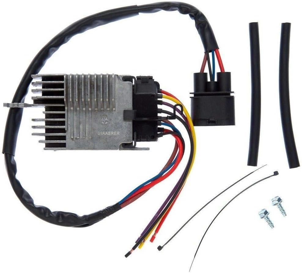 Radiator Cooling Fan Control Module for Audi A4 A6 Quattro 1.8L 2.0L 3.0L 3.2L 8E0959501AG 8E0959501K 902-436