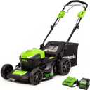 Greenworks 40V 21" Brushless Cordless (Self-Propelled) Lawn Mower (75+ Compatible Tools), 5.0Ah Battery and Charger Included
