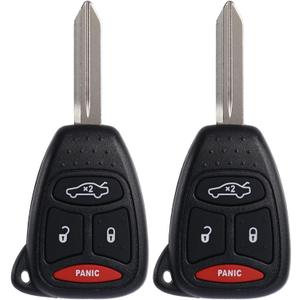 Key Fob Replacement Fits for Chrysler 300 Aspen 2005 2006 2007 2008 2009 Dodge Charger Durango Jeep Commander Grand Cherokee Keyless Entry Remote Control KOBDT04A 05179512AA 05170486AA