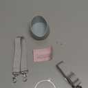 Bottle Handle for Owala FreeSip 24oz 32oz 40oz  Strong Plastic Water Bottle Holder, Durable Easy Carry Accessory for Running, Jogging, Gym, Hiking, and Drinking While Driving & More (White)