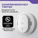 Kidde Smoke & Carbon Monoxide Detector, AA Battery Powered, LED Warning Light Indicators, 2 Pack, Manufactured by: 25/Aug/2025