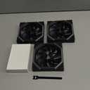 Galaxy 120mm Case Fan with Efficient Cooling, ARGB Fan Lighting, 800-1800RPM Speed Control, and Whisper-Quiet Operation Under 29 dB, Unique Design for PC