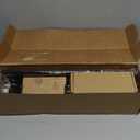 KAMANINA Curtain Rods for Windows 72 to 144 Inches (6-12ft) Long Heavy Duty Curtain Rod, 7/8 Inch Adjustable Decorative Drapery Rods with Netted Texture Finials, Bronze, Size: 32-144"