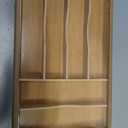 Bamboo Silverware Organizer, Bamboo Kitchen Drawer Cutlery Organizer, Utensil Holder, Flatware Organizer Tray (15.8"x9.5"x1.6")