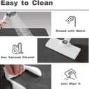 TYUU Bath Mat, Bathroom Rugs Non Slip Washable Thin Absorbent Quick Dry Bath Mat Fits Under Door Bathroom Floor Mat Perfect for Bath, Shower, or Sink 24"x36" Dark Grey
