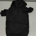 Idepet Pet Dog Hoodies Dog Clothes for Small Dogs Vest Chihuahua Clothes Warm Coat Jacket Autumn Puppy Outfits Cats Dogs Clothing(2XL,Black) (XX-Large)