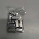 8 Pcs 304 Stainless Steel hex Coupling Nuts M8 x 1.25-Pitch 24mm Stainless Steel Rod Coupling Nuts(Metric)