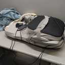 Rainwolf Shiatsu Neck and Back Massage Cushion with Heat - 4D Deep Tissue Kneading Full-Back Massager for Relief Stress, Adjustable Intensity & Height, for Office Chair & Home (Grey)