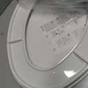 Bemis 7300SLEC Slow Close Toilet Seat, Easy Clean Hinges and Durable Plastic Seat, Made in USA, Elongated, White