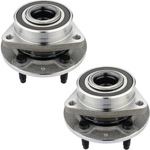 513316 (Pair) Front or Rear Wheel Hub Bearing for Buick Cascada 2016-2017, for Verano 2012-2017, for Chevy Volt 2011-2015, for Orlando 2012-2014, for Cadillac ATS 2013-2017 (AWD Only)