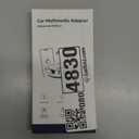 2-in-1 Wireless CarPlay Adapter & Car TV Mate Pro 2026 [Metal & Glass Case] Convert Wired to Wireless Car Play with HDMI Input for TV Stick, Screen Mirroring & Streaming, Fit for 2016+ Cars -Black