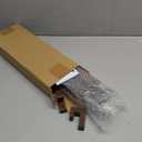 Extguds 5 FT Shot Board with Wall Mounts,4 Person Version,Sets:1 Shot Board + 2 Wall Mounts+50 Cute Shot Glasses, Perfect for Weddings,Bar,Family Gathering, Party (Brown)