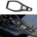 Car Gear Shift Control Panel Sticker ABS Carbon Fiber Decal Interior Trim Cover for Chevrolet Camaro 2016 2017 2018 2019 2020 2021 2022 2023 2024 Accessories