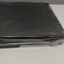 Plastic Extra Capacity Hanging File Folder Letter Size, 12 Pack Reinforced Hang Folders, Heavy Duty 2 Inch Expansion,Expandable Hanging Folders, Hanging Organizer Designed for Bulky Files (Black)