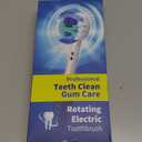 TEETHEORY Rotating Electric Toothbrush for Adults with 8 Brush Heads (2 Types), 4 Modes Deep Clean Electric Toothbrush with Rechargeable Power and 2 Min Smart Timer (4-Dark Blue, p1)