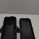 Flemoon Medium Outdoor Electrical Box (11.5x5.2x4 inch), IP54 Waterproof Extension Cord Cover w/6 Cable Entry Ports, Weatherproof Connection Box for Power Strip, Timer, Plug, Holiday Lights, Black