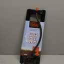 Black + Decker 3,600 Sq Ft Metal Oscillating Sprinkler Durable, Adjustable, Even-Coverage Watering BD3435