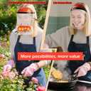 Hummingbird Feeder Helmet | Hands-Free Outdoor Bird Feeder | 4 Spill-Resistant Ports | Adjustable Headband | Lightweight & Durable PVC, 2 in 1