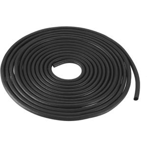 uxcell Foam Rubber Weather Seal Strip, 6mm(15/64") Diameter 8 Meters (26.25Ft) Long Round EPDM Rubber for DIY Gasket, Warehouse, Pads, Foam Tubing, Crafts