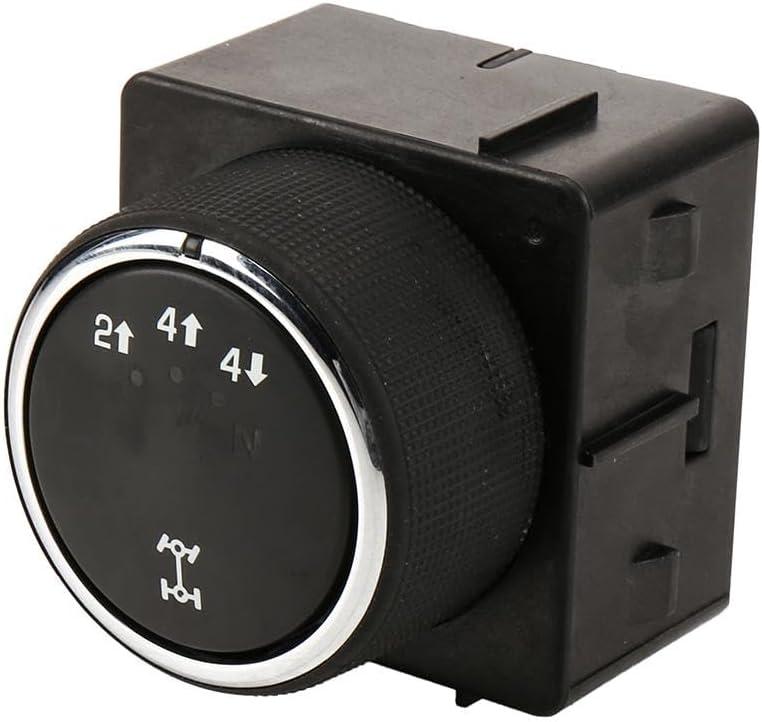 ACDelco GM Genuine Parts 20972859 Transfer Case Selector Switch, Black/Chrome Ring