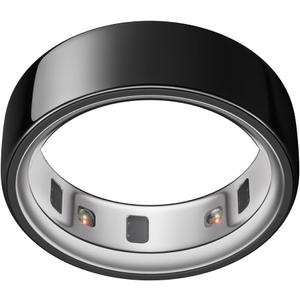 Oura Ring 4 - Black - Size 11 - Sleep, Activity, Womens Health, AI Advisor, Up to 8 Days of Battery Life, Size Before You Buy, Android & iOS Compatible