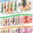 FORID 24 Pack Reusable Food Storage Bags, Silicone Gallon Freezer Bags, Sandwich Snack Resealable Lunch Bags, Extra Thick Leakproof for Marinate Food, Fruit Cereal Travel Items Home Kitchen