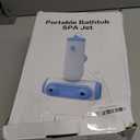 Bath Jets for Tub, Bath Jet&Bubble Mode, Portable 2 Jets Spa Machine Creates Soothing Bubbles&Massage for Women Relaxing Daily Use.