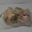 MorisMos Teddy Bear Bulk Packs - 6 Small Stuffed Animals for Baby Shower, Wedding Party - Light Brown
