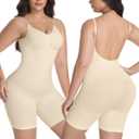Tank Bodysuit for Women Tummy Tucker Shapewear Butt Lifter Body Shaper Compression Bodysuit, L