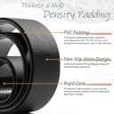 Back Roller, Foam Roller for Neck & Back Pain Relief, Yoga Wheel for Deep Tissue Muscle Massage, High Density Foam Tool for Physical Therapy, Stretching & Exercise(3 Pack)