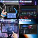 8 Core 6G+128G Android Car Stereo Radio for Honda Civic 2016 2017 2018 2019 2020 with 9 Inch 360° Panoramic View Touch Screen Wireless CarPlay Android Auto Backup Camera GPS WiFi