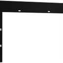 Rodalflame Electric Fireplace Insert Trim Kit for 33" W x 25" H, Black