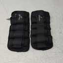 Sportneer Adjustable Ankle Weights 1 Pair 2 4 6 8 10 Lbs Leg Weight Straps for Women Men, Weighted Ankle Weights Set for Gym,Fitness, Workout,Walking, Jogging,1-5 lbs Each Ankle, 1 Pair 2-10 lbs (Black)