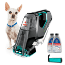 BISSELL - Portable Carpet Cleaner - Pet Stain Eraser PowerBrush - Handheld - Grab and Go Cordless Convenience with Powerful Motorized Brush, Purple, 2846D