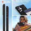 Compatible with Samsung Galaxy S26 Ultra Case 6.9'' with Magnetic Ring Stand [Military Drop Protection][Compatible with MagSafe] S26 Ultra Phone Case for Men Wowen,Black