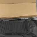 Floor Mats for 2020-2025 2026 Ford Explorer 6 Seats Captain Chairs Car Mat Accessories, All Weather TPE Cargo Mat Backrest Mats Active/ST Line/ST/Platinum(6 Seat Floor Mats+2-in-1 Cargo Mat)
