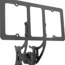 The Original Lockable License Plate Holder for 2020-2024 Tesla Model Y, Front License Plate Bracket Mounting Kit with Anti-Theft Features, No Adhesives License Frame (Streamlined Gen2 Design)