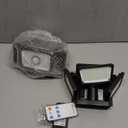 3000LM Solar Lights Outdoor, 4 Adjustable Heads Solar Motion Sensor Lights with 283 LED, IP65 Waterproof Security Wall Lights, Remote Control Flood Lights for Graden, Outside, Backyard 2 Pack