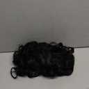 Curly Mullet Wigs for Men 80s Black Long Curly Wigs Hippie Rocking 80s Party Cosplay Costume Anime Heat Resistant Synthetic Hair Wig 70's Wig