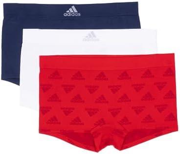 adidas womens Seamless Boyshort Underwear Multipack XL