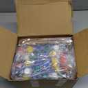 TORONTOKYO Valentines Day Gifts for Kids, 28 Pack Dinosaurs Wood Painting Craft Kits with Dino Valentines Cards, Paint & Brush - Classroom Valentines Exchange Cards for Kids School Party Favors