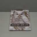 3D Owl Puzzles Paper Cut Art Puzzle 1000 Pieces for Adults, White Bird Jigsaw Puzzle Jungle Animal, Challenging Puzzles Hard Puzzle for Family Decorations