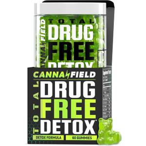 Full Body Cleanse Detox Gummies, Liver, Gut & Kidney Cleanse Detox & Repair with Milk Thistle & Duck Flower Plant, Complete Digestive Health Supplement, Heavy Metal Cleanse, 60 Gummies