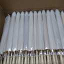 MBJZSL White Paper Umbrellas, 23.6 Inch Paper Parasol Umbrellas Chinese Japanese Style DIY Umbrellas Decorative Vintage Decor for Wedding Props, 45 Pcs