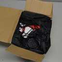 8Ft Christmas Decorations Outdoor Inflatables Giant Santa Claus Carrying a Blue Bag, Blow Up Built-in LED Lights for Party Outdoor Garden Indoor Yard Lawn