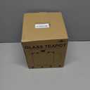 Aquach 68oz Glass Teapot with Infuser - Stovetop & Dishwasher Safe, Plastic-Free Borosilicate Glass Tea Kettle for Loose Leaf & Iced Tea