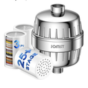 25 Plus Stages Shower Filter with 3 Cores - Maximize Shower Sediment Filtration & Reduce 97.45% Chlorine in Shower Water - For Softer Skin & Shinier Hair - Model SA-001