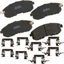 Bendix Premium SBC815A Ceramic Front Brake Pads for Select Models INFINITI I35, Nissan Altima, Cube, Maxima, Sentra, Versa, Renault Safrane, Suzuki SX4, SX4 Crossover